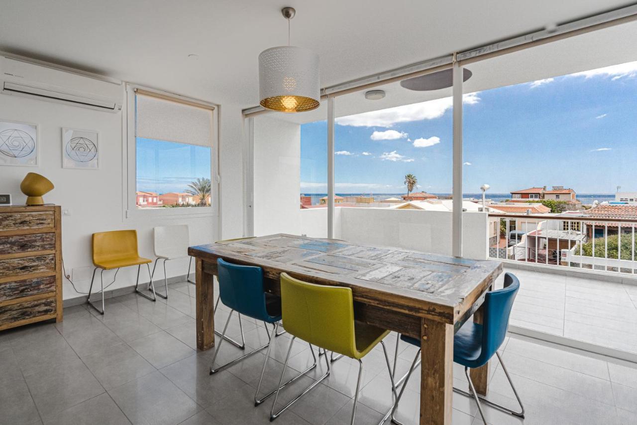 Modern 3Bdr Villa With Heated Pool El Medano  Bagian luar foto