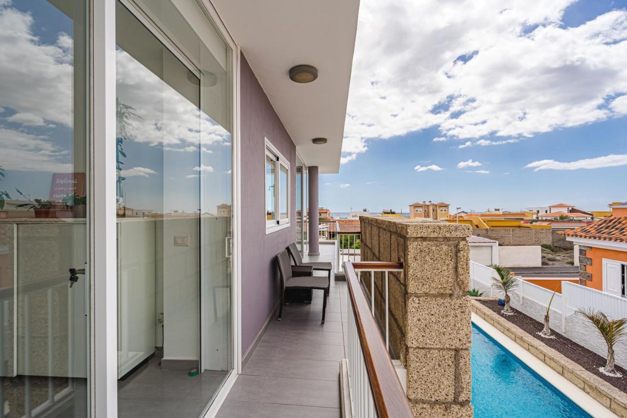 Modern 3Bdr Villa With Heated Pool El Medano  Bagian luar foto