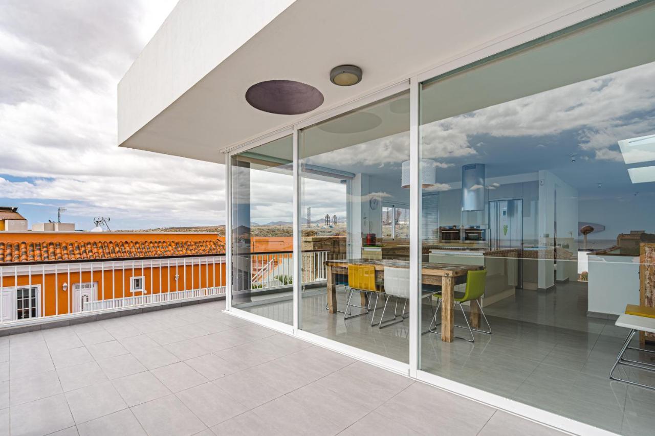 Modern 3Bdr Villa With Heated Pool El Medano  Bagian luar foto