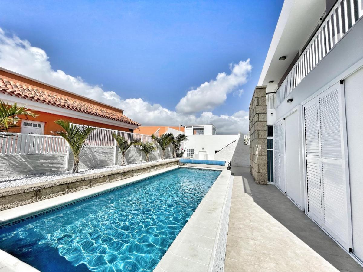 Modern 3Bdr Villa With Heated Pool El Medano  Bagian luar foto